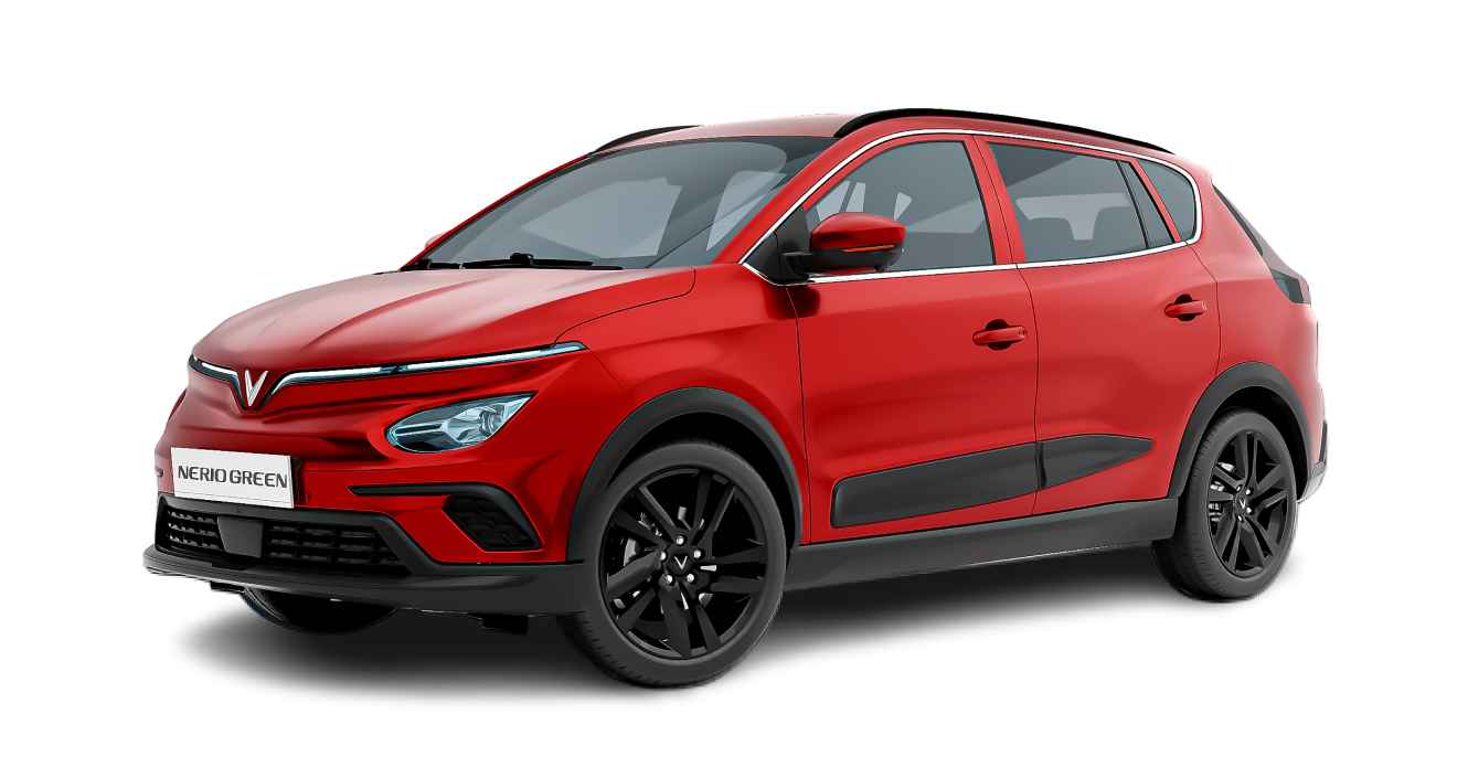 Hình ảnh xe VinFast VF 3 màu Crimson Red